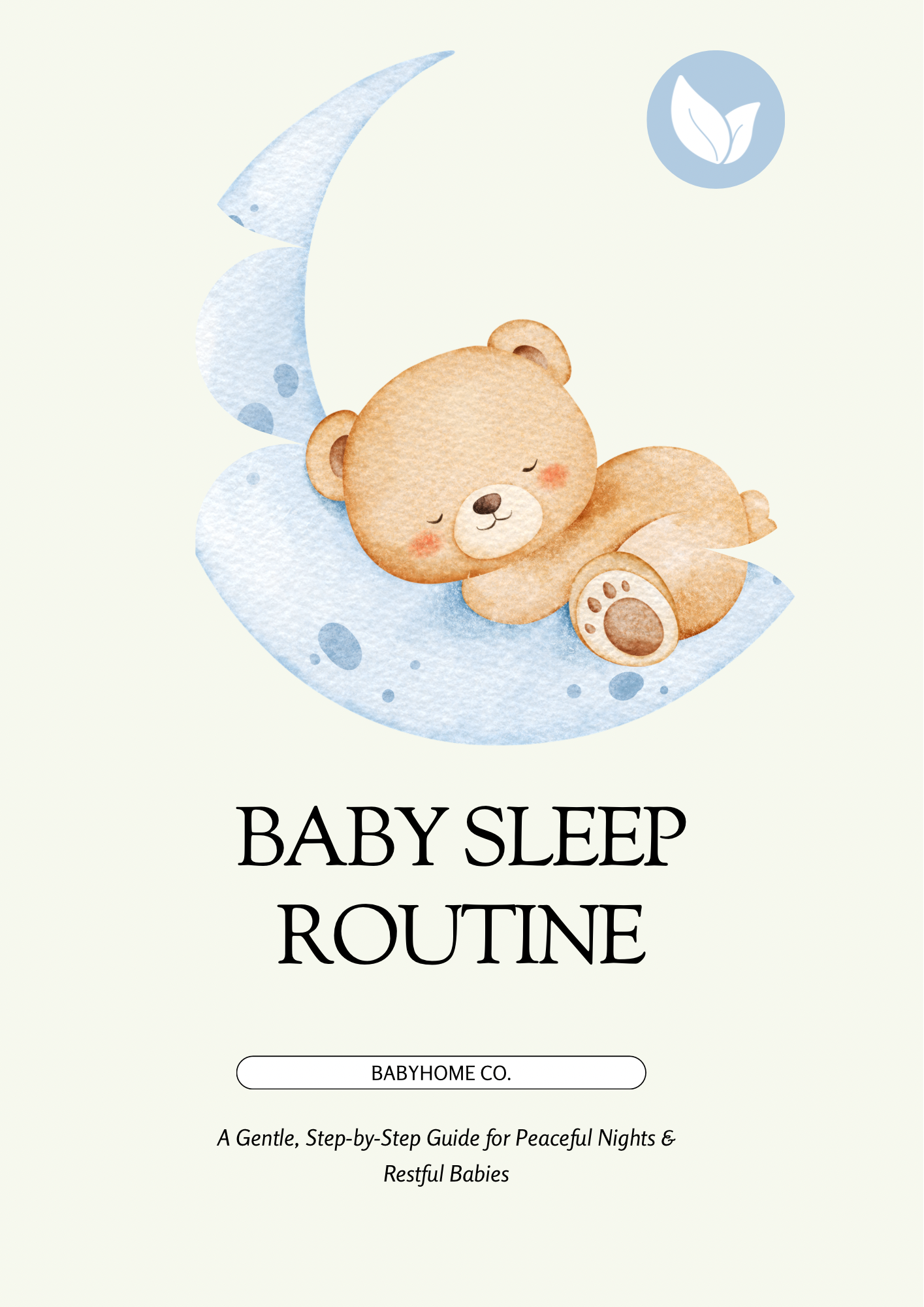 Baby sleep routine