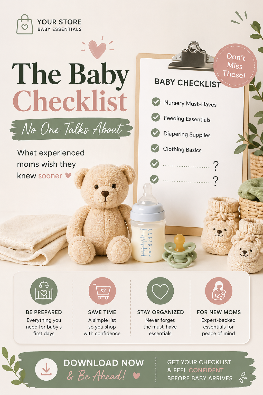 Baby Checklist for New Moms